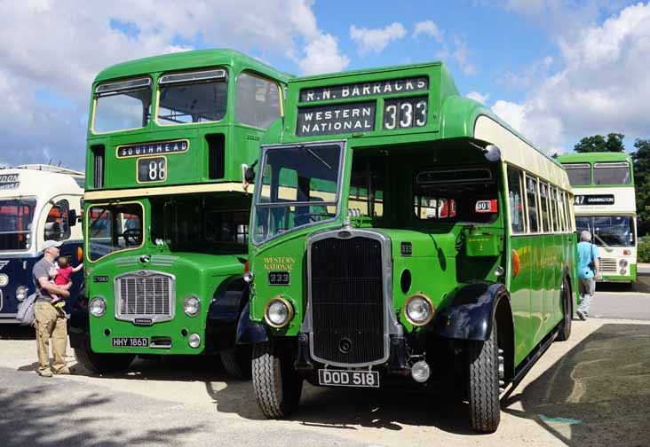 Bristol Omnibus Bristol Lodekka FLF6G 7283 & Western National Bristol L5G Beadle 333